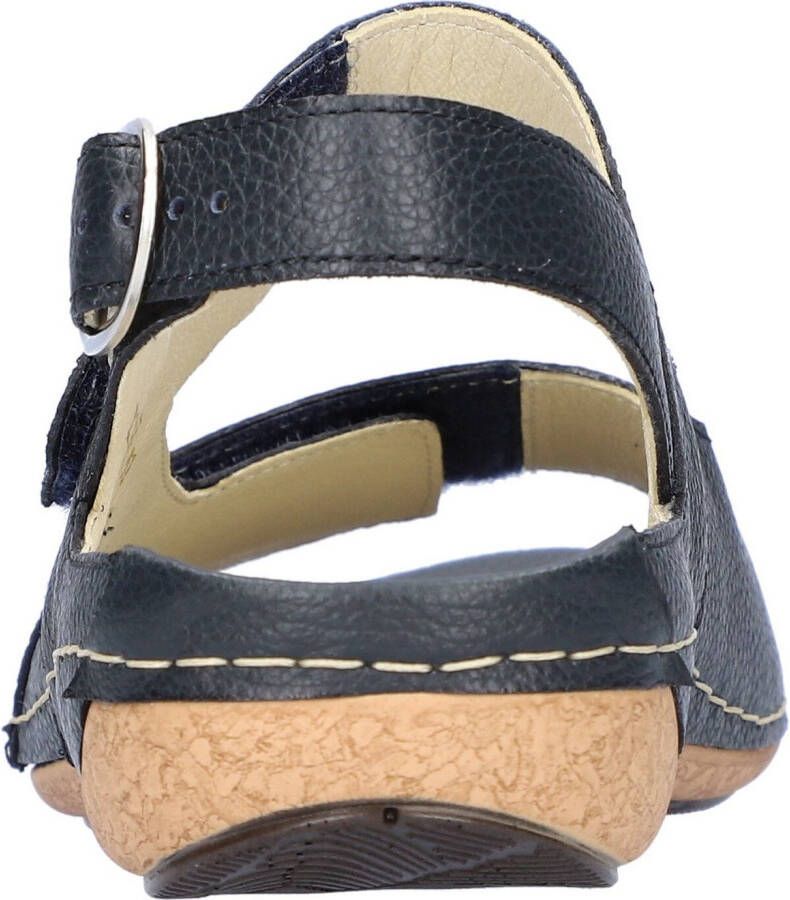 Waldläufer Sandalen HELIETT zomerschoen sandaal sleehak met klittenbandsluitingen h-breedte