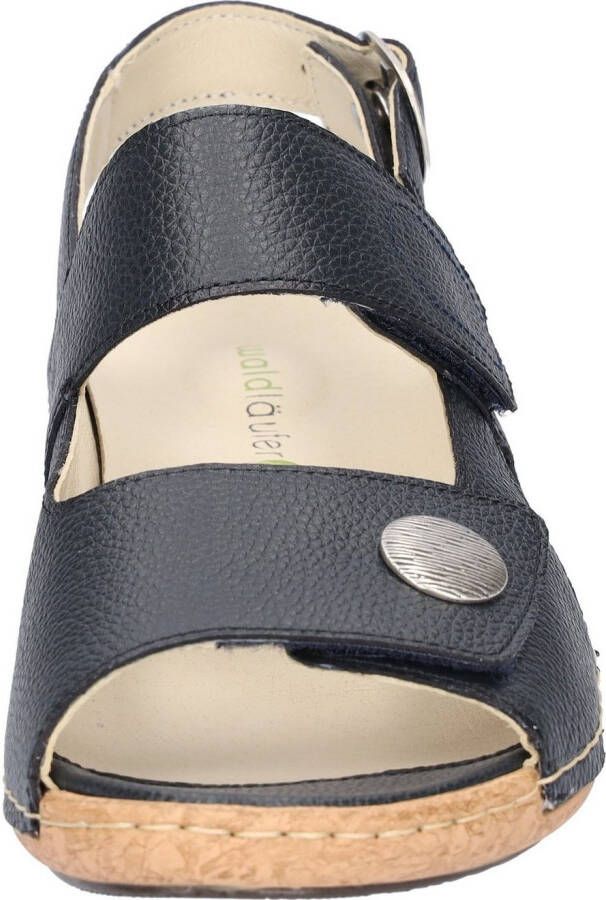 Waldläufer Sandalen HELIETT zomerschoen sandaal sleehak met klittenbandsluitingen h-breedte