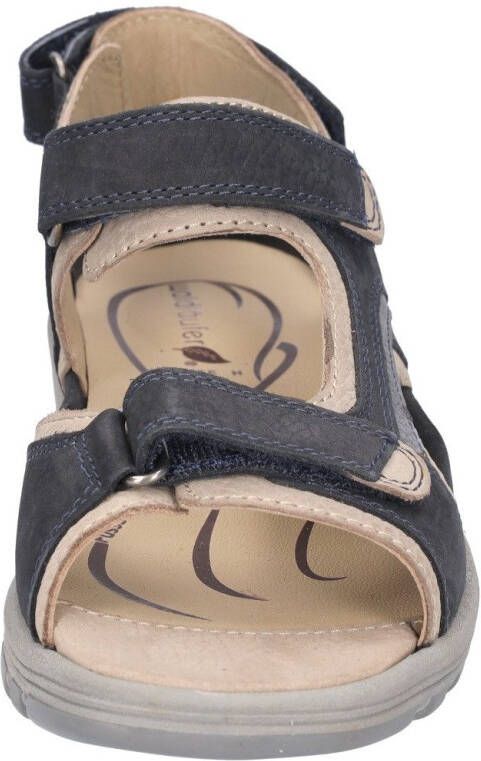 Waldläufer Sandalen zomerschoen outdoorschoen sleehak in trekkinglook h-breedte