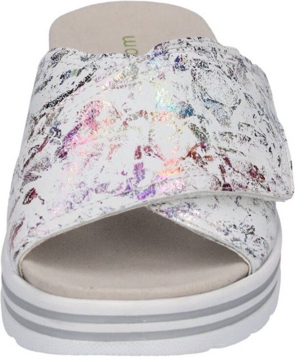 Waldläufer Sleehakmuiltjes H-MICHELLE zomerschoen comfort-schoen met klittenbandsluiting. h-breedte