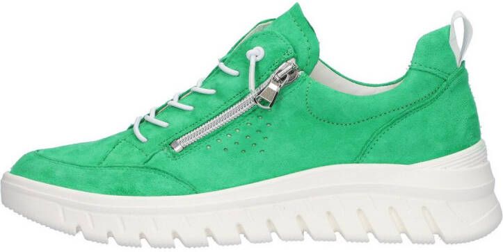 Waldläufer Slip-on sneakers H-BIGGI lage schoen instapschoen vrijetijdsschoen in comfortbreedte h (= zeer breed)