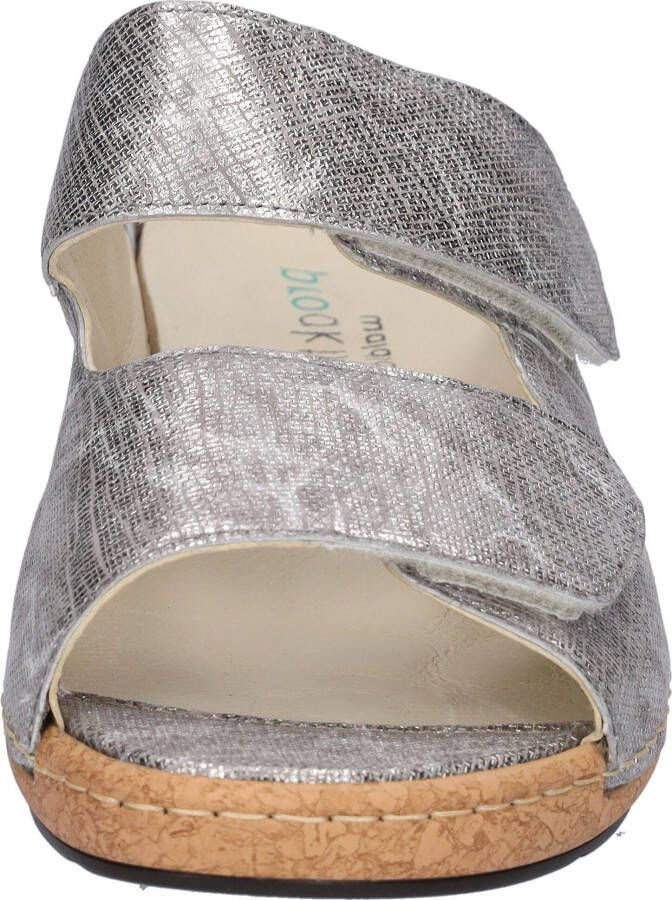 Waldläufer Slippers K-Heliett sleehak zomerschoen slippers klittenband k-breedte