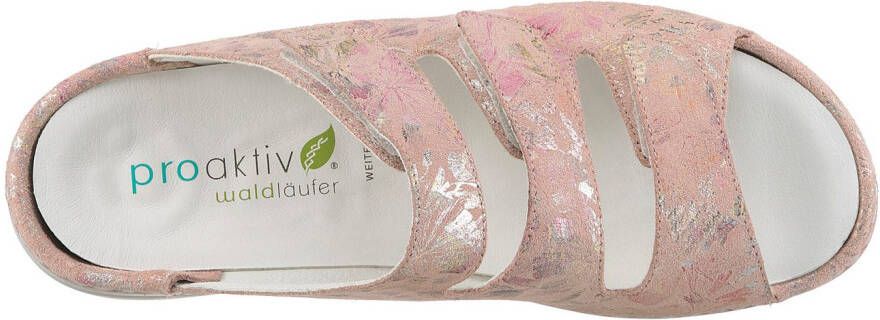 Waldläufer Slippers GUNNA klittenbandschoen zomerschoen comfort-schoen in comfortbreedte g (= breed)