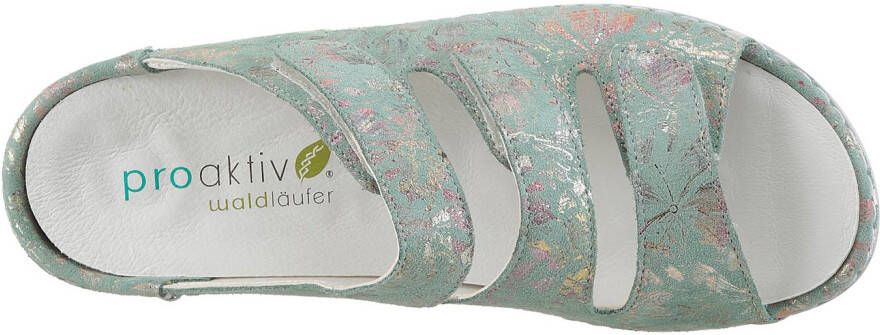 Waldläufer Slippers GUNNA klittenbandschoen zomerschoen comfort-schoen in comfortbreedte g (= breed)