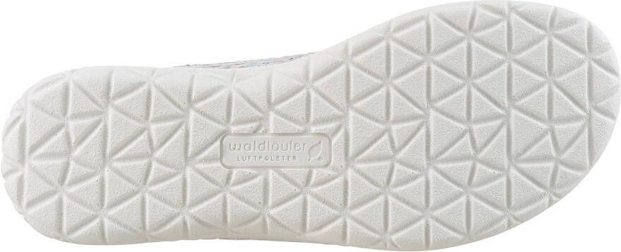 Waldläufer Slippers H-JOLINE Zomerschoen comfortabele schoen huisschoen met klittenbandsluitingen H-breedte