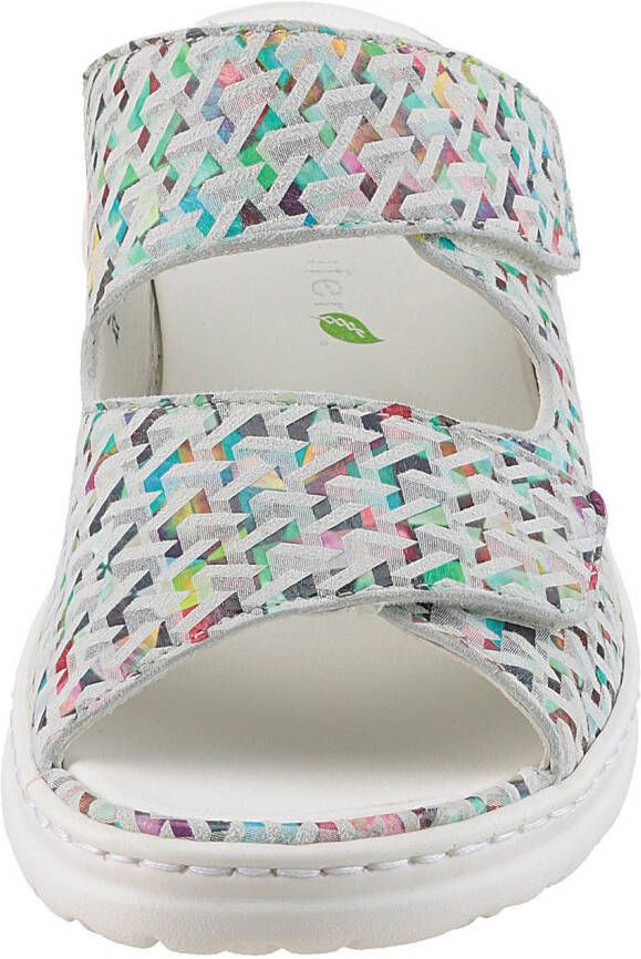 Waldläufer Slippers H-JOLINE Zomerschoen comfortabele schoen huisschoen met klittenbandsluitingen H-breedte