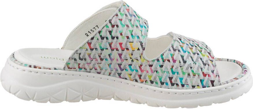 Waldläufer Slippers H-JOLINE Zomerschoen comfortabele schoen huisschoen met klittenbandsluitingen H-breedte