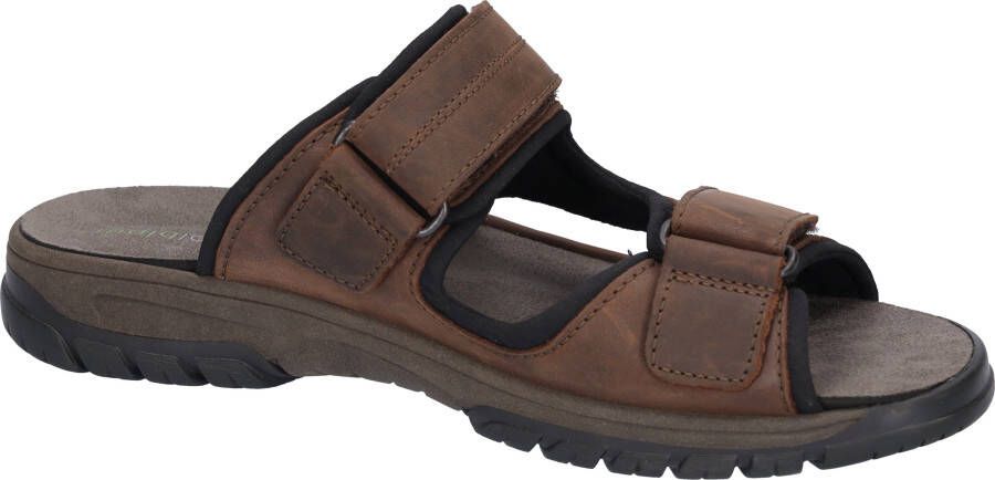 Waldläufer Slippers Harald zomerschoen slippers klittenbandschoen in breedte h (= zeer breed)