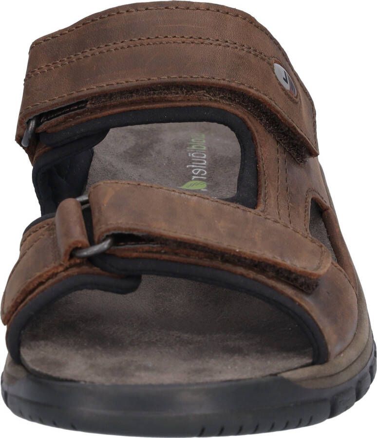 Waldläufer Slippers Harald zomerschoen slippers klittenbandschoen in breedte h (= zeer breed)