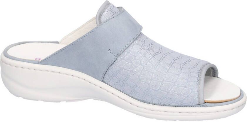 Waldläufer Slippers HERIA comfortschoen huispantoffel zomerschoen in comfortwijdte h=zeer breed