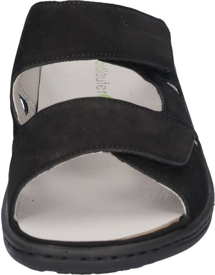 Waldläufer Slippers HERIA Zomerschoen comfort schoen pantoffel in breedte H met klittenbandsluiting