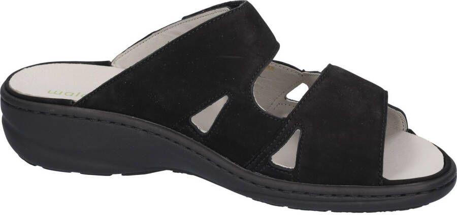 Waldläufer Slippers HERIA Zomerschoen comfort schoen pantoffel in breedte H met klittenbandsluiting