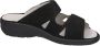 Waldläufer Slippers HERIA Zomerschoen comfort schoen pantoffel in breedte H met klittenbandsluiting - Thumbnail 4
