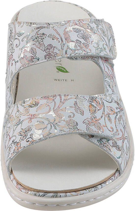 Waldläufer Slippers HERIA Zomerschoen comfort schoen pantoffel in breedte H met klittenbandsluiting