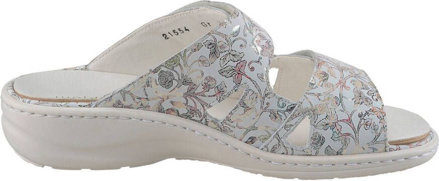 Waldläufer Slippers HERIA Zomerschoen comfort schoen pantoffel in breedte H met klittenbandsluiting