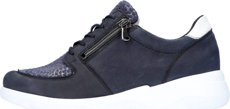 Waldläufer Sneakers H-FUNKY Veterschoen sleehak sneaker lage schoen in comfortwijdte H (= zeer wijd)