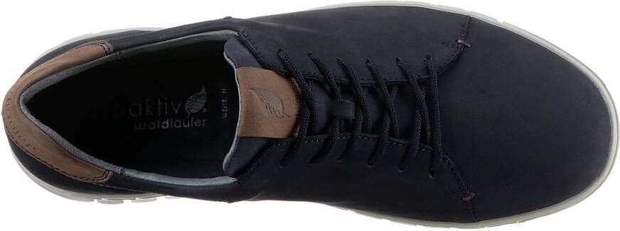 Waldläufer Sneakers H-Baldo veterschoen vrijetijdsschoen met proactieve leren binnenzool h-breedte