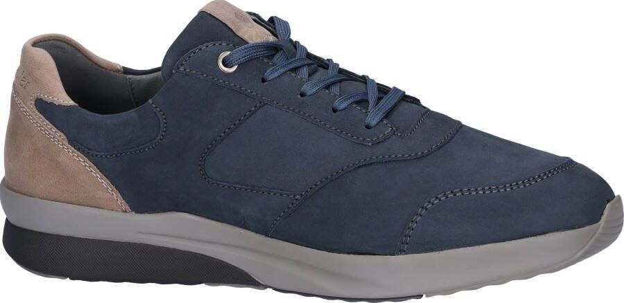Waldläufer Sneakers K-Fabian met rits h-breedte vrijetijdsschoen lage schoen veterschoen