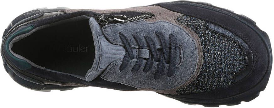 Waldläufer Sneakers H-AJALA Veterschoen Comfortabele schoen lage schoen in comfortwijdte H (= zeer breed)
