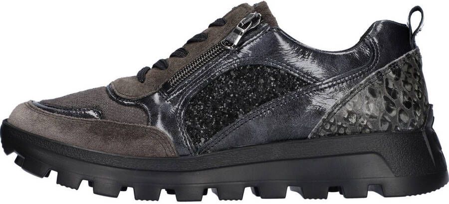 Waldläufer Sneakers H-AJALA vrijetijdsschoen lage schoen veterschoen met orthotritt in breedte h