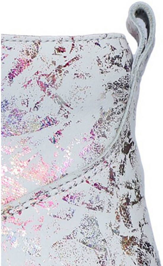 Waldläufer Sneakers H-CLOÉ veterschoenen comfortabele schoen vrijetijdsschoen met metallic-print breedte h