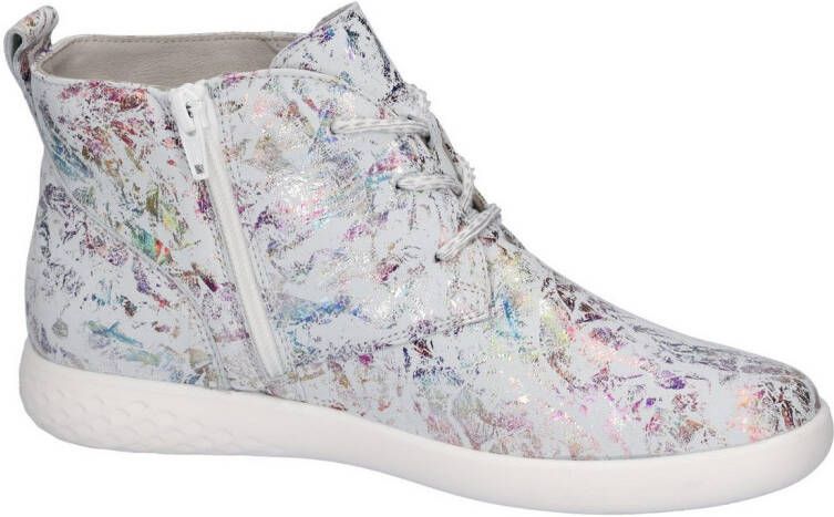 Waldläufer Sneakers H-CLOÉ veterschoenen comfortabele schoen vrijetijdsschoen met metallic-print breedte h