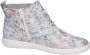 Waldläufer Sneakers H-CLOÉ veterschoenen comfortabele schoen vrijetijdsschoen met metallic-print breedte h - Thumbnail 5