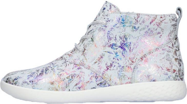 Waldläufer Sneakers H-CLOÉ veterschoenen comfortabele schoen vrijetijdsschoen met metallic-print breedte h