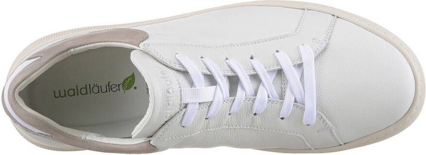 Waldläufer Sneakers H-JOHANN veterschoen lage schoen met luchtkamer-loopzool h-breedte