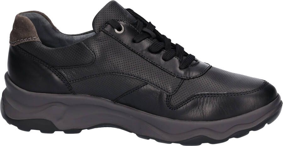 Waldläufer Sneakers H-max comfortabele schoen lage schoen veterschoen in comfortbreedte h (= zeer breed)
