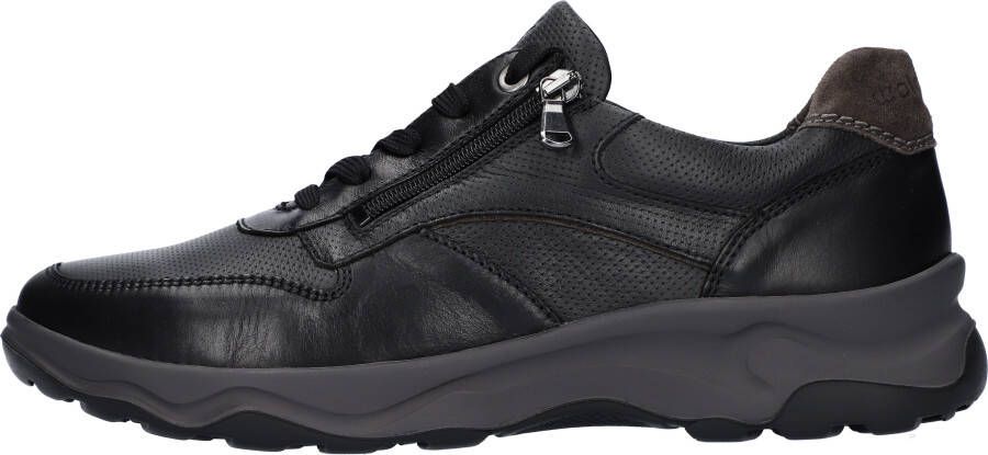Waldläufer Sneakers H-max comfortabele schoen lage schoen veterschoen in comfortbreedte h (= zeer breed)