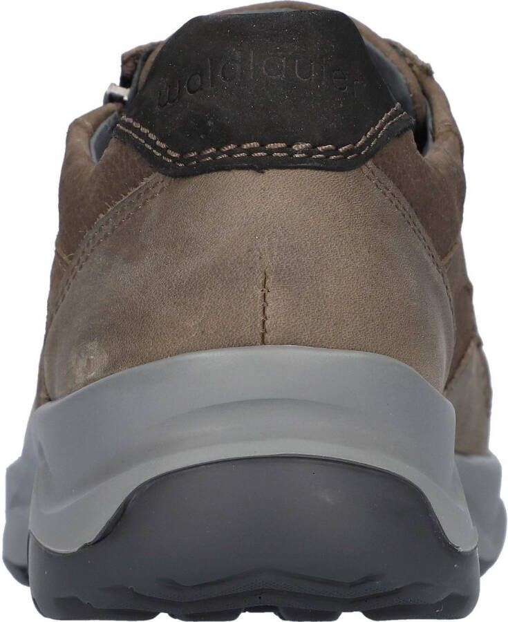 Waldläufer Sneakers H-max comfortabele schoen lage schoen veterschoen in comfortbreedte h = zeer breed