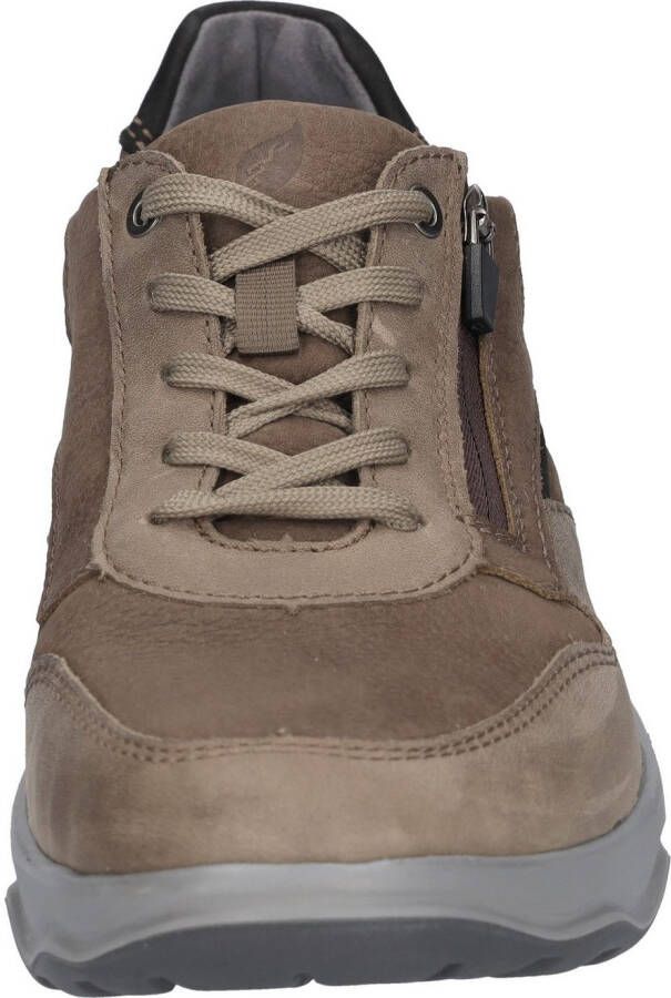 Waldläufer Sneakers H-max comfortabele schoen lage schoen veterschoen in comfortbreedte h = zeer breed
