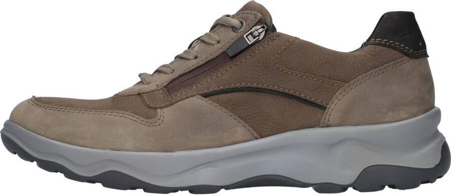 Waldläufer Sneakers H-max comfortabele schoen lage schoen veterschoen in comfortbreedte h = zeer breed