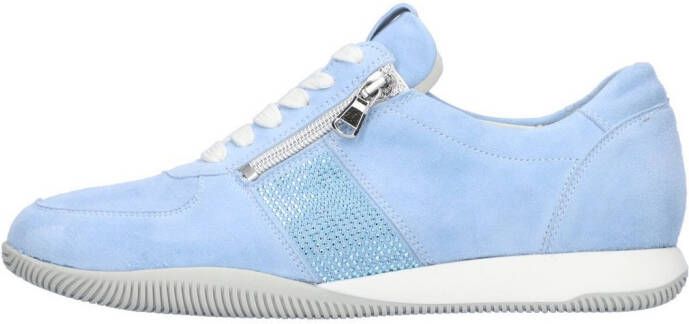 Waldläufer Sneakers H-PAMELA lage schoen veterschoen met zijrits h-breedte