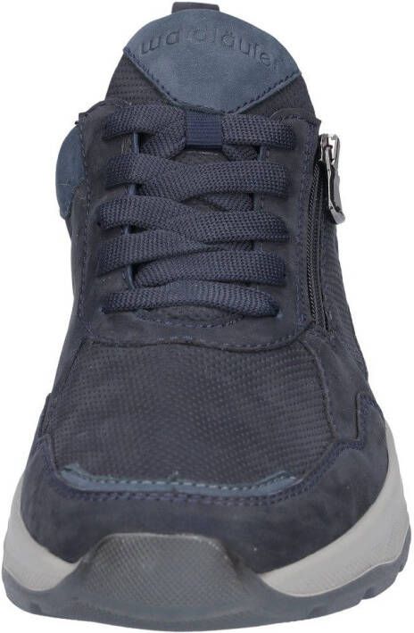 Waldläufer Sneakers H-TOM Comfort-schoen lage schoen veterschoen in comfortbreedte H (= zeer breed)