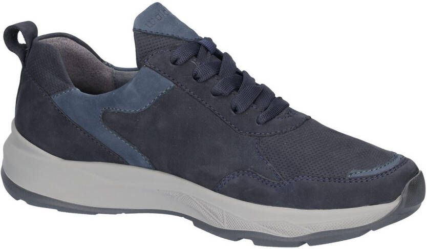 Waldläufer Sneakers H-TOM Comfort-schoen lage schoen veterschoen in comfortbreedte H (= zeer breed)