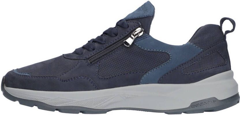 Waldläufer Sneakers H-TOM Comfort-schoen lage schoen veterschoen in comfortbreedte H (= zeer breed)