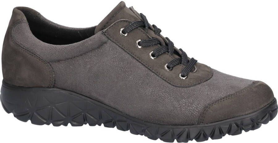 Waldläufer Sneakers HAVY-SOFT vrijetijdsschoen lage schoen veterschoen in comfortwijdte h = zeer breed