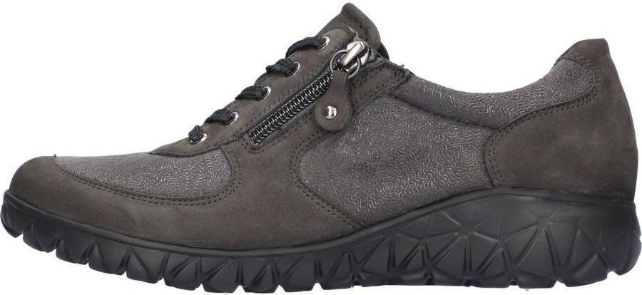 Waldläufer Sneakers HAVY-SOFT vrijetijdsschoen lage schoen veterschoen in comfortwijdte h = zeer breed