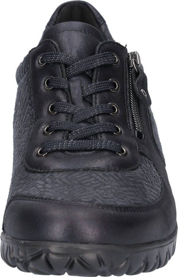 Waldläufer Sneakers HAVY-SOFT vrijetijdsschoen lage schoen veterschoen in comfortwijdte h = zeer breed