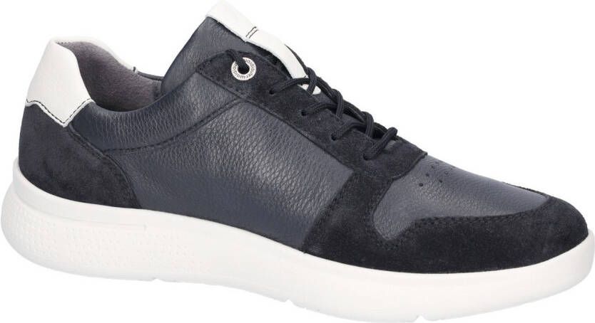 Waldläufer Sneakers Heiko lage schoen veterschoen comfort-schoen in comfortbreedte h (= zeer breed)