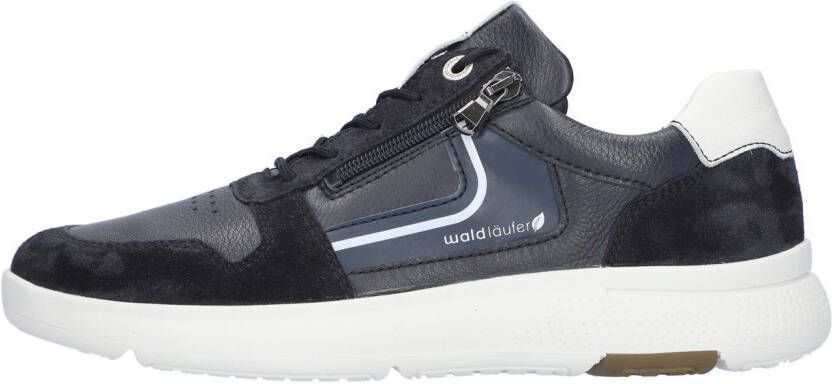 Waldläufer Sneakers Heiko lage schoen veterschoen comfort-schoen in comfortbreedte h (= zeer breed)