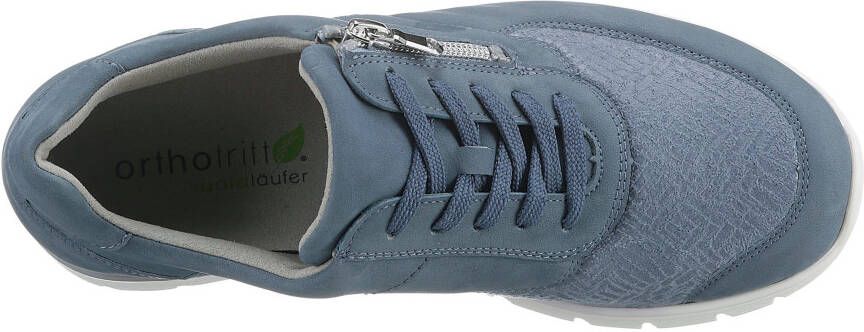 Waldläufer Veterschoenen K-RAMONA-Soft vrijetijdsschoen lage schoen met orthotritt-uitrusting k-breedte