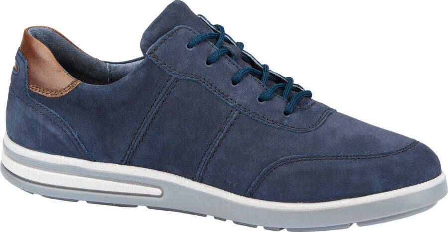 Waldläufer Sneakers Klemens in extra brede schoenwijdte k vrijetijdsschoen lage schoen veterschoen