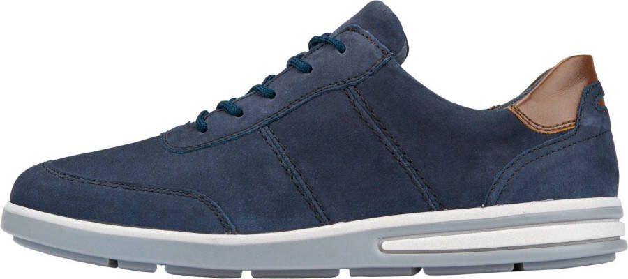 Waldläufer Sneakers Klemens in extra brede schoenwijdte k vrijetijdsschoen lage schoen veterschoen