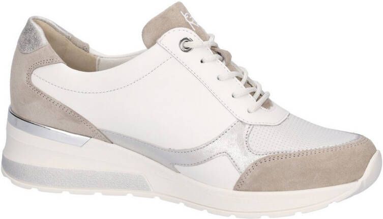 Waldläufer Sneakers met sleehak H-Clara veterschoenen lage schoen comfortabele schoen met uitneembaar voetbed