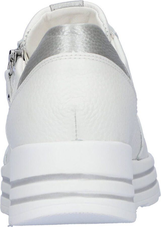 Waldläufer Sneakers met sleehak H-Lana in comfortbreedte h = zeer breed vrijetijdsschoen lage schoen veterschoen
