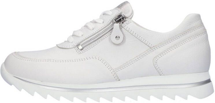 Waldläufer Sneakers met sleehak Haiba veterschoenen lage schoen vrijetijdsschoen in comfortabele breedte h (=zeer breed)