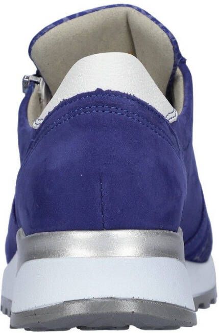 Waldläufer Sneakers met sleehak Hiroko veterschoenen vrijetijdsschoen lage schoen contrasterende afwerking breedte h